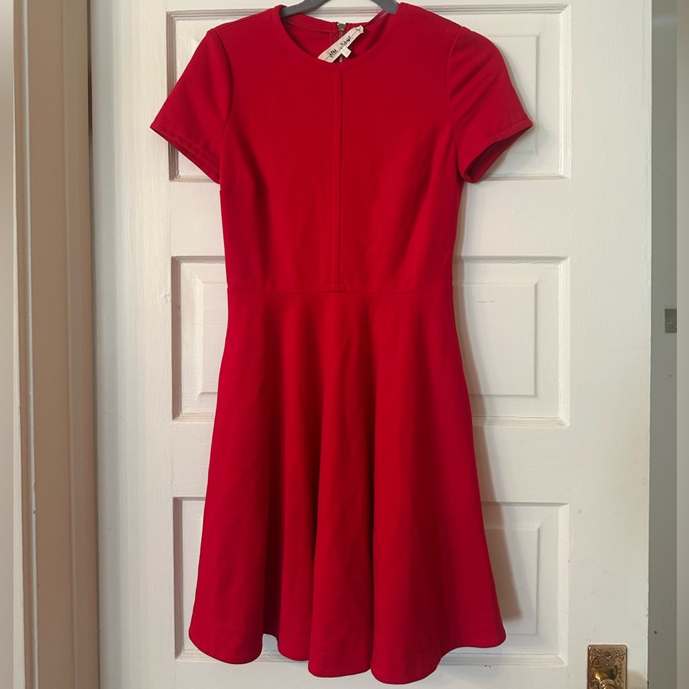 Diane Von Furstenberg red dress